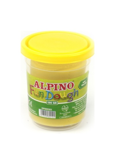 Alpino Oyun Hamuru 130 Gr Sarı Dp-000320 Çok Renkli