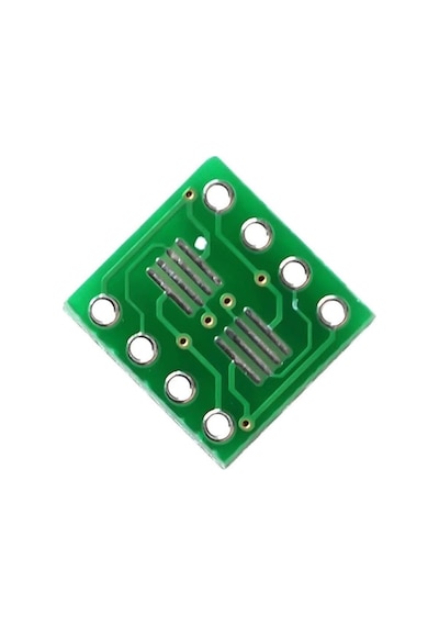 Ssop8 Sop8 Dıp8 Smd Çevirici Pcb Sop8 Ssop8 Tssop8 Ssop Tssop Msop Prototip Deney Kartı Fr4