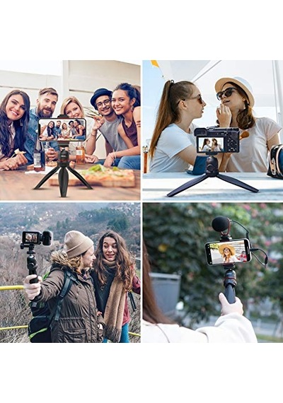 Ulanzi Mt-17 Masaüstü Vlog Tripod, Siyah Standart