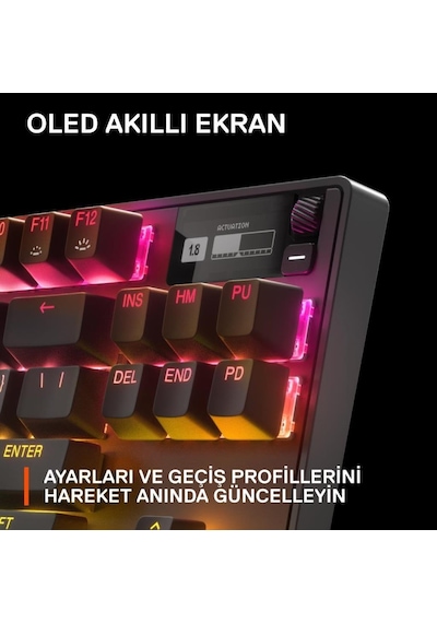 Steelseries Apex Pro Tkl Rgb İngilizce Kablolu Mekanik Oyuncu Klavyesi -