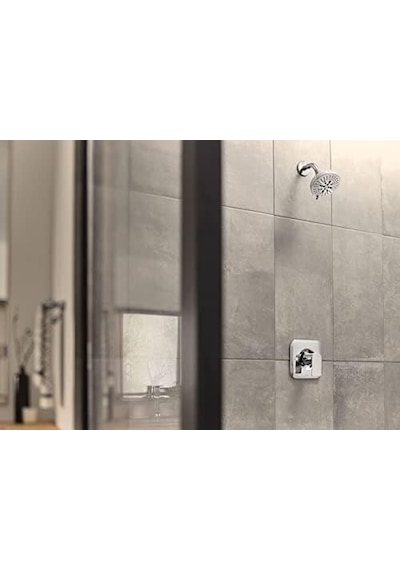 Moen 200w0 Hydro Energetix Sekiz Fonksiyonlu 12,7 Cm Çap Sprey Başlığı Standart, Krom 000 Açık Krem