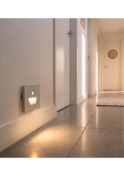 1 Adet Cata Ct 5170 Füme Kasa1w Sensörlü Koridor Aydınlatması 3200k Gün Işığı Diğer