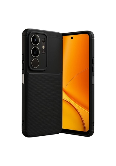 Newface - 619 - Vivo Y29 4g Auto Focus Karbon Kapak - Csmo-tex - - Siyah