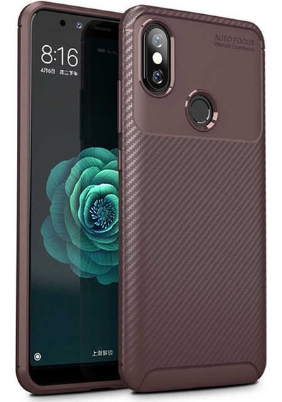 Xiaomi Mi 8 Kılıf Zore Negro Silikon Kapak Lacivert