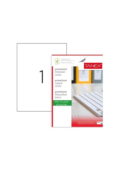 Tanex Tw-2000 Lazer Etiket Beyaz Diğer