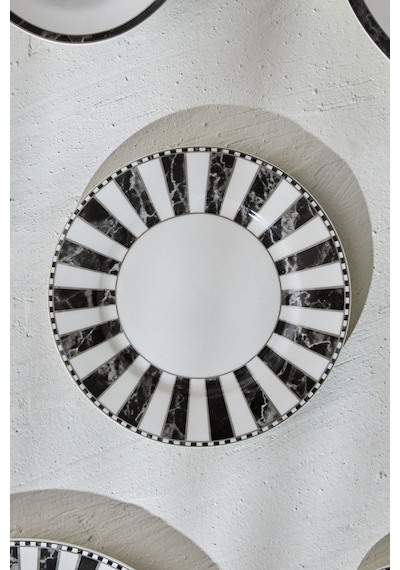 Karaca Damalı Porselen Pasta Tabağı 19 cm