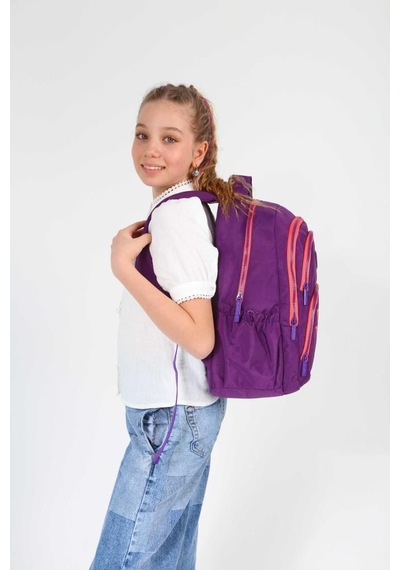 Kaukko Crazy Sırt Çantası Mor K1678
