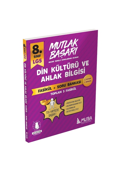 Muba Mb 8.sınıf Din Kültürü Fasiküller+soru Bankası