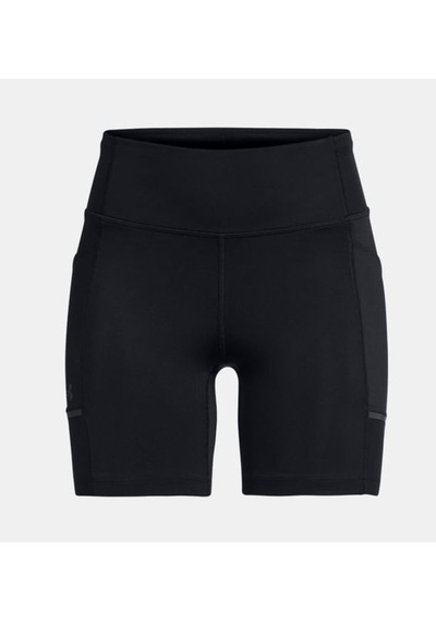 Ua Launch 6in Short Kadın Şort 1383418-001 siyah