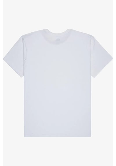 Quiksilver Ev Comp Logo Erkek Tişört Beyaz
