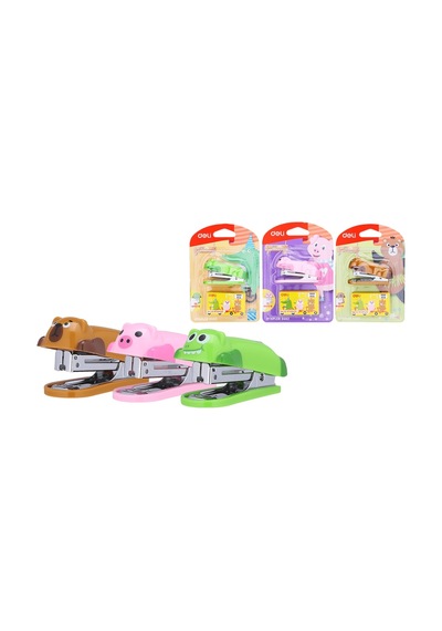 Deli Mini Zımba Seti 15sf Renkli 0452