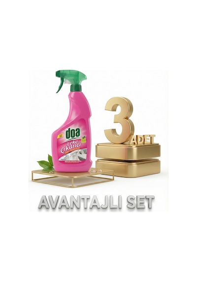 Doa Leke Çıkarıcı Sprey 3x750 Ml
