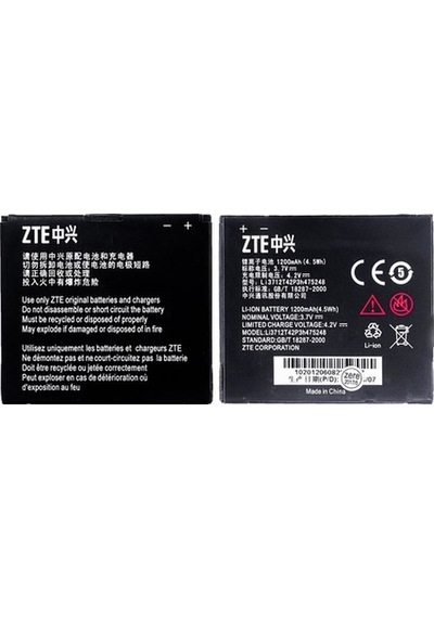 Zte Blade S Atlas W Cool Batarya Pil