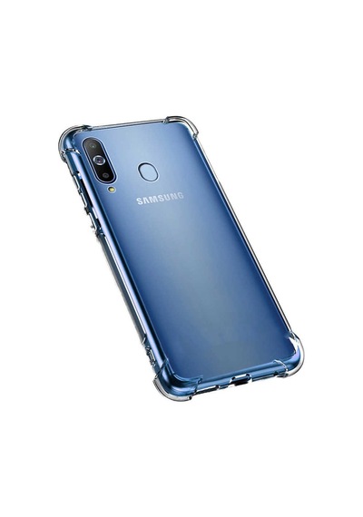 Samsung Uyumlu Galaxy A20s Kılıf Zore Nitro Anti Shock Silikon Renksiz
