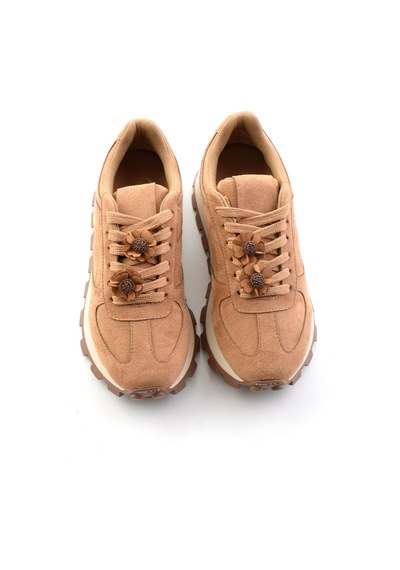 Bambi Taba Süet Kadın Sneaker K01791073772