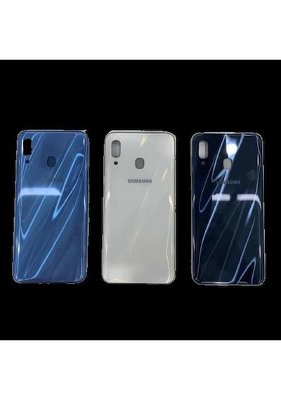 Samsung Uyumlu A30 Arka Kapak Siyah