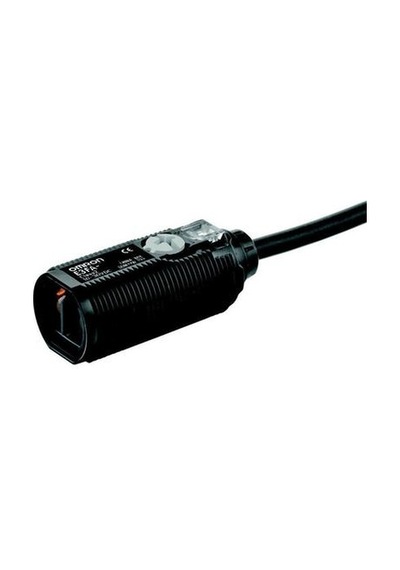 Omron E3fadn122momı, Fotoelektrik Sensör, M18 Cisimden Yansımalı, 300mm, Npn, L On/d On Uygulaması, 2m Merkez