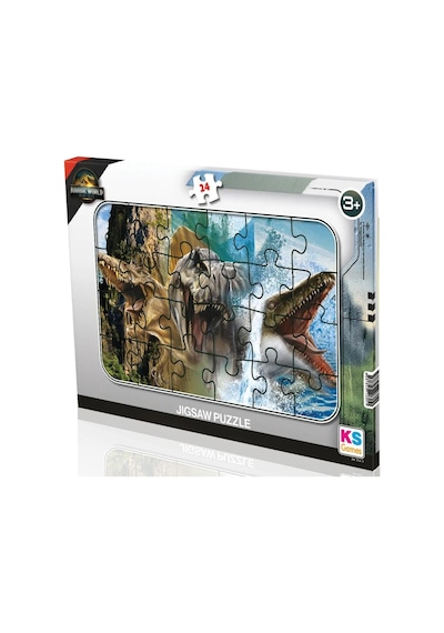 Ks Games Erkek Çocuk 24 Parçalı Frame Puzzle - Jurrasic World Rebirth - Jw704-1 - 3 Yaş Üzeri
