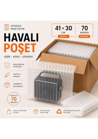 Havalı Poşet Ambalaj 41 X 30 Cm - 10 Adet
