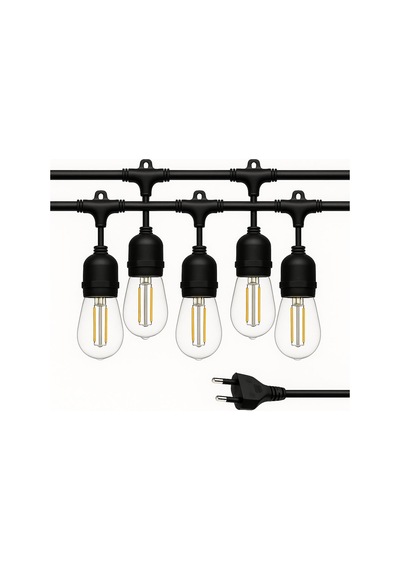 Ledx Kb00001 5'li E27 Duy Sıralı 5 Metre Lamba Kablosu