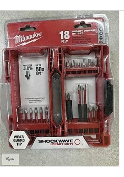 Milwaukee 18 Parça Bits Tornavida Ucu Seti D4x