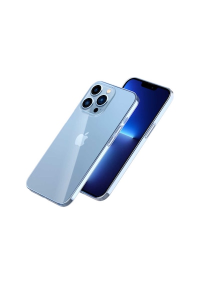 Goocamp Apple iPhone 13 Pro Max Uyumlu Blok Kılıf-renksiz Renksiz