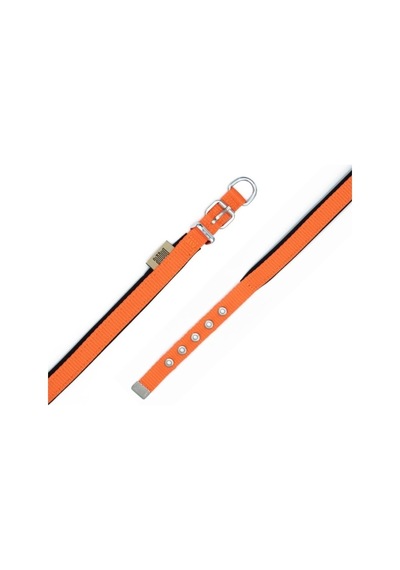 Doggie Konfor Dokuma Boyun Tasması Turuncu 1.5 x 20-25 CM Turuncu