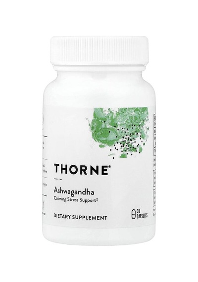 Thorne,as-hw-aga-ndha, 120 Mg, 30 Capsules