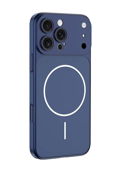 Apple Uyumlu iPhone 15 Pro Max Kılıf Zore M-safe Şarj Özellikli Kamera Korumalı Spark Kapak