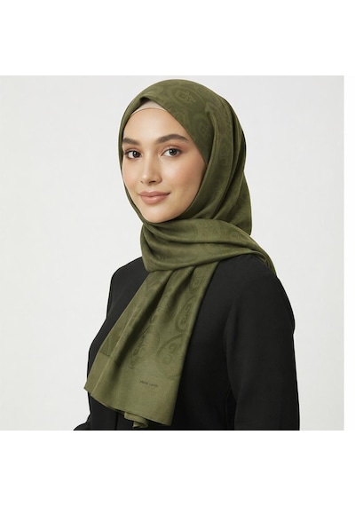Pierre Cardin Lyocell Naia Rivela Şal 6080200 Yeşil