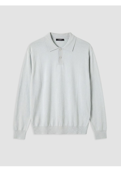 LC Waikiki Lc Waıkıkı Yeşil Polo Yaka Erkek Triko Kazak
