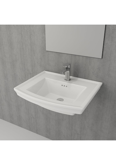 Bocchi Lavita Lavabo 60 CM - Parlak Beyaz