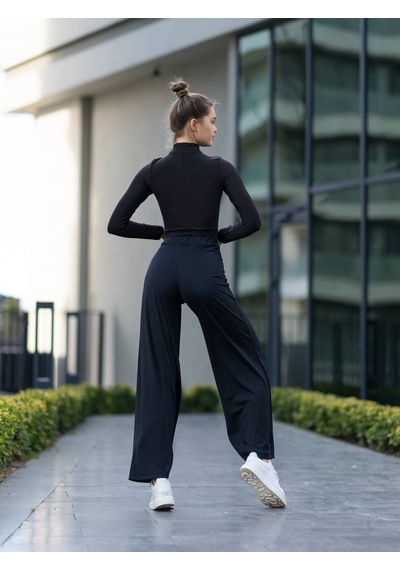 Lismina Siyah Yoga Tayt Pantolonu Siyah