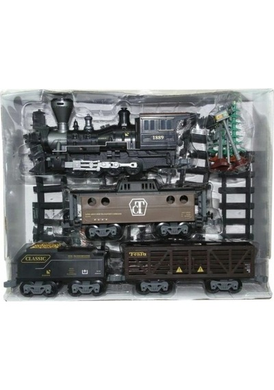 Mey İthalat Ff-1613a Işıklı Ve Sesli Clic Buharlı Tren