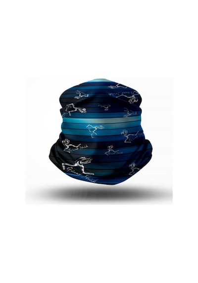 Scuba Tube Blue Waves
