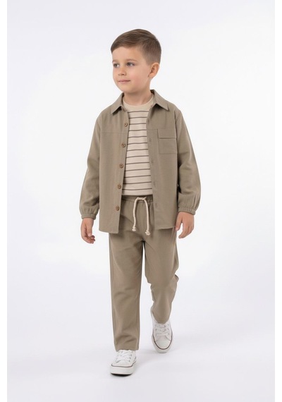 Miababy Modal 3lü Takım Bej