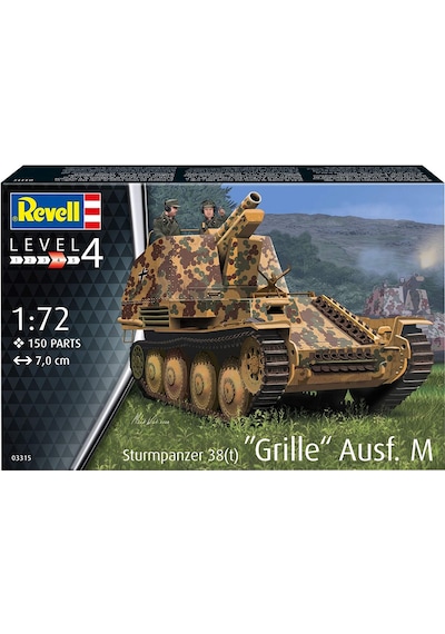 Revell Sturmpanzer 38 T Grille Ausf.M - 1/72 - 3315