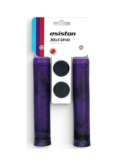 Asistan Gr165 Mtb Bmx Dirt Jump Freeride Elcik Silikon Bisiklet Elcik 165mm Elcik Siyah Mor