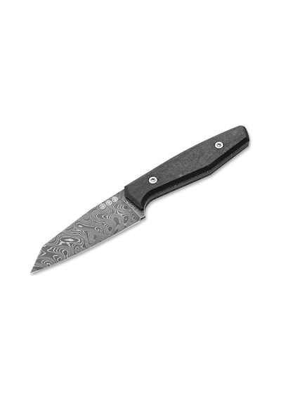 Böker Manufaktur Daily Knives AK1 Damast Kamp Bıçak Gri - Siyah