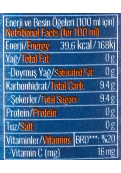 Beyoğlu Gazozu Turunçgiller Karışık Meyve Aromalı Gazlı İçecek 250 Ml X 24 Adet