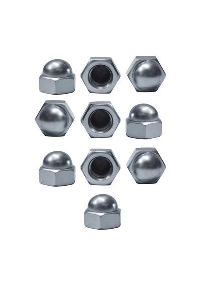 5/16" Kör Somun Galvanizli Çelik Beyaz 10 Adet Diğer