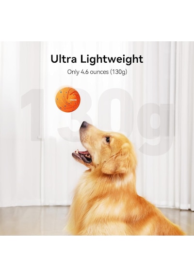 Cheerble Akıllı İnteraktif Köpek Oyuncağı, Turuncu 7 X 7 X 7 Cm