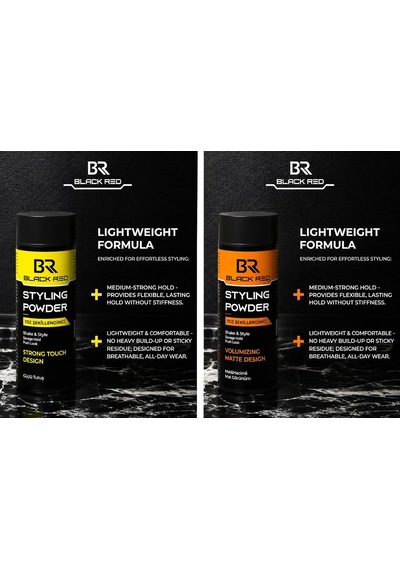 Bybars Saç Şekillendirici Toz Wax Hacimli Ve Yarı Mat Görünüm - Semi Matte Toz Wax - 20g 2 Li Paket