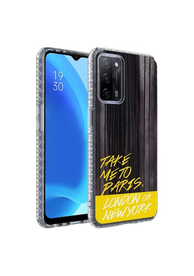 Oppo A54 4G Kilif Airbag Kenarli Renkli Desenli Elegans Kilif 561996996