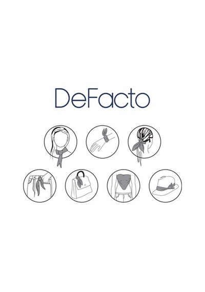 DeFacto Kadın Vual Tesettür Şal E9468AXNSBG144
