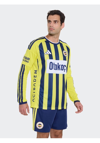 Fenerbahçe 2026/2027 Yeni Sezon Çubuklu Uzun Kollu Forma Lacıvert-sarı