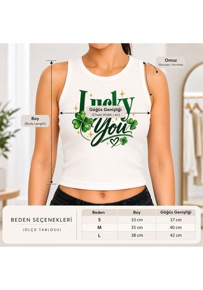Bk Gift Sıfır Kol Fitilli Crop Bluz - Esnek Likralı Günlük Crop-5 Beyaz