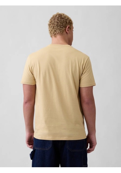 Gap V-everyday Soft Basıc Logo T Sarı