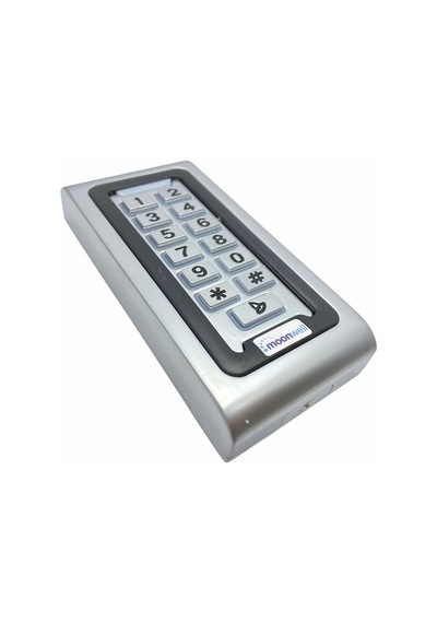 Moonwell MW350IN Inox Şifreli Kartlı Geçiş Cihazı Keypad Kart Okuyucu