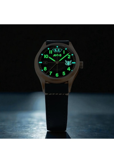 AVI-8 AV-4145-01 Limited Edition Otomatik Erkek Kol Saati Bronz